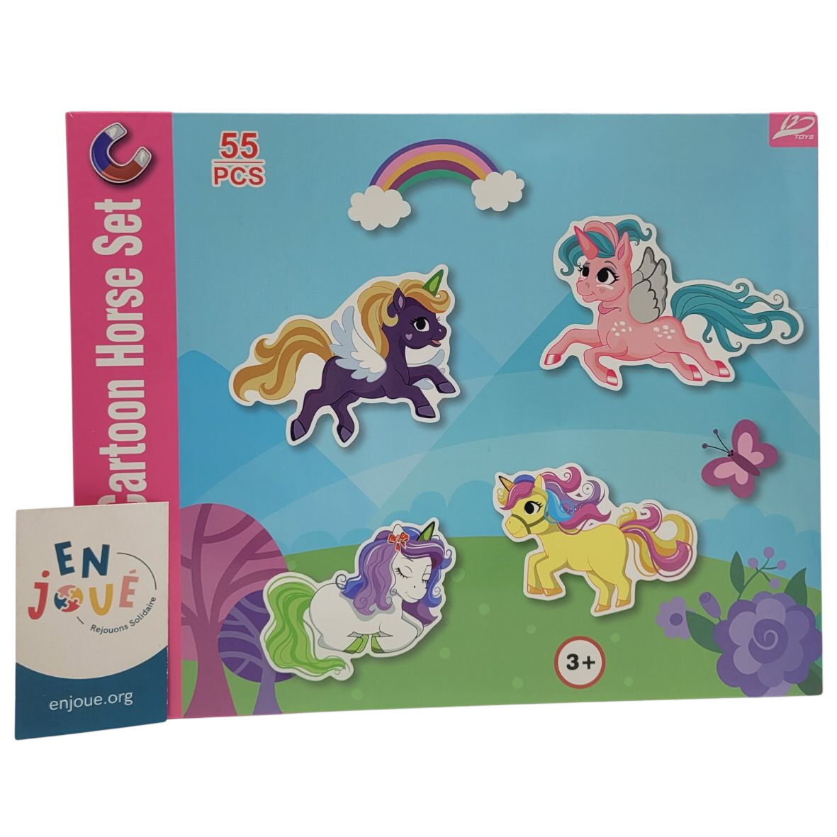 Acheter Puzzle magnétique licorn - Magnetic Cartoon Horse Set - Dès 3 ans. Comme neuf - 15,00 € Puzzle magnétique licorn - Magnetic Cartoon Horse Set - Dès 3 ans. Comme neuf - reconditionné disponible sur Label Emmaüs